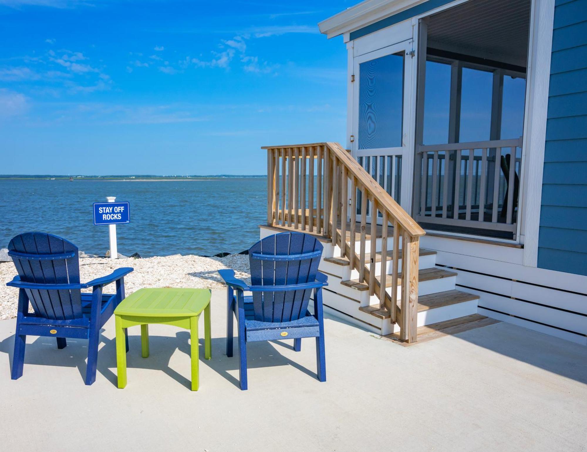 Blufin Bungalows & Marina Chincoteague Ruang foto